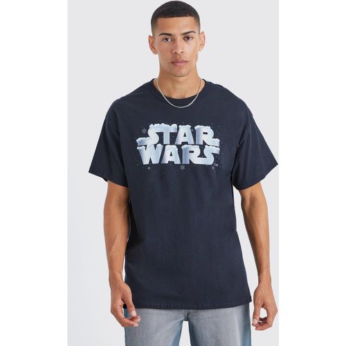T-shirt de Noël oversize imprimé Star Wars - Boohooman - Modalova