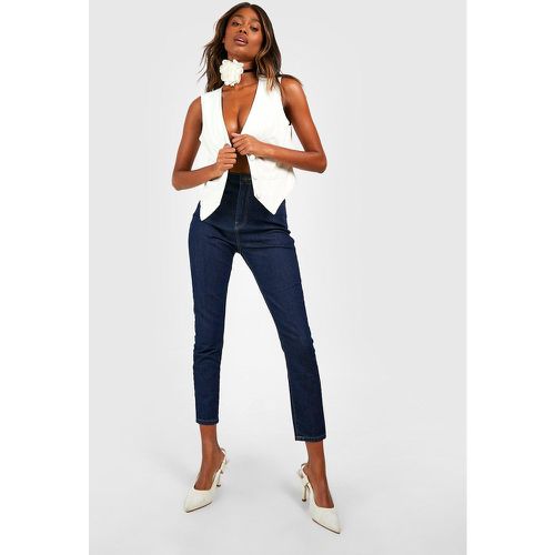 Jean Skinny Taille Haute À 5 Poches - boohoo - Modalova