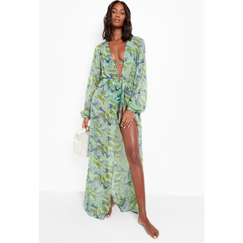 Kimono De Plage Long - boohoo - Modalova