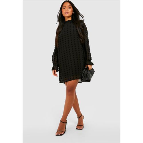 Petite" - Robe Texturée En Plumetis - boohoo - Modalova