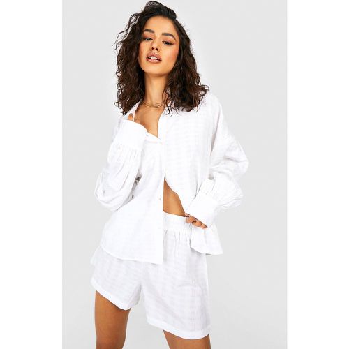 Ensemble Avec Chemise Ample Et Short - boohoo - Modalova