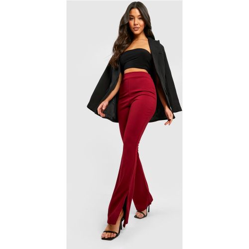 Pantalon Flare Fendu - boohoo - Modalova