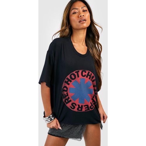 T-Shirt Court Imprimé Red Hot Chili Peppers - boohoo - Modalova