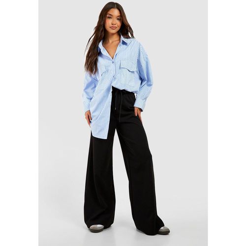 Pantalon Large À Cordon De Serrage - boohoo - Modalova