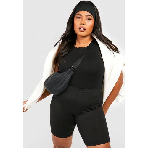 Grande Taille - Short Cycliste En Jersey - boohoo - Modalova