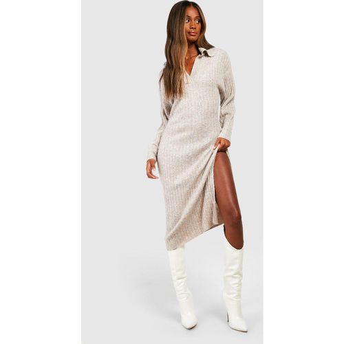 Robe Pull Côtelée - boohoo - Modalova