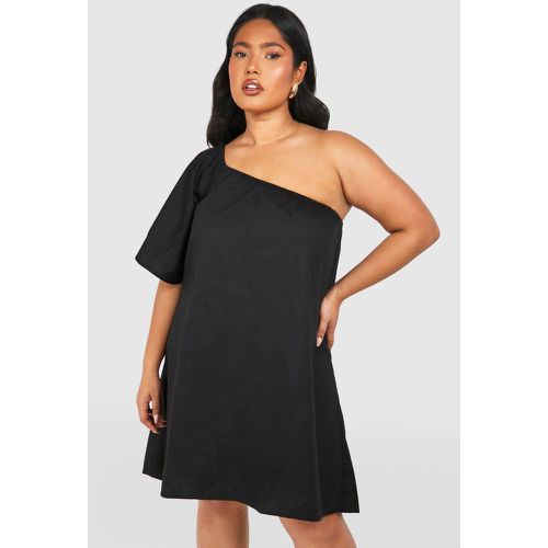 Grande Taille - Robe Courte Asymétrique - boohoo - Modalova