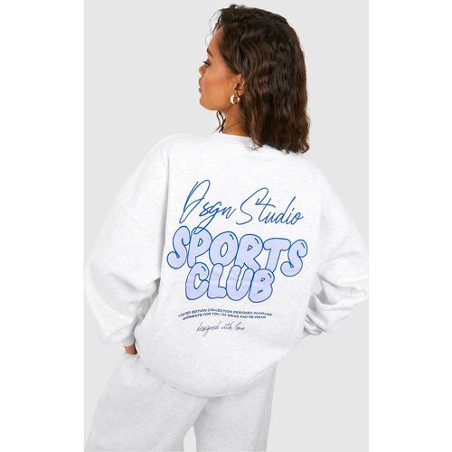 Sweat Oversize À Slogan - boohoo - Modalova