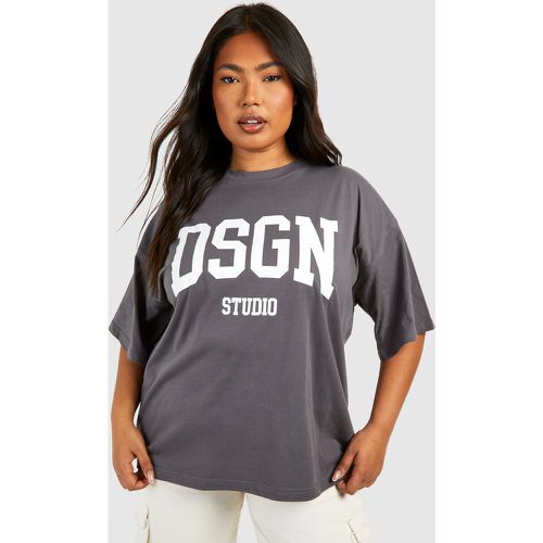 Plus" Dsgn Oversized T-Shirt - boohoo - Modalova