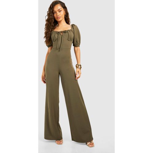 Milkmaid Jumpsuit - boohoo - Modalova