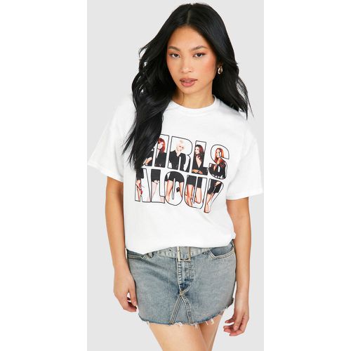 Petite" Girls Aloud License T-Shirt - boohoo - Modalova