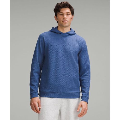 – Sweat à capuche en double maille texturés – Blue/Noir – Taille XL - lululemon - Modalova