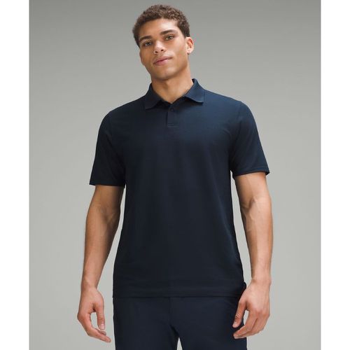 – Polo manches courtes classique en piqués – Bleu – Taille L - lululemon - Modalova