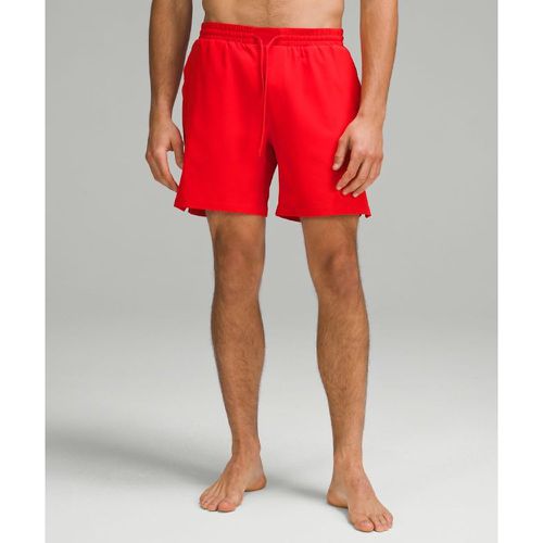 – Short de piscines – 18 cm – Rouge – Taille L - lululemon - Modalova