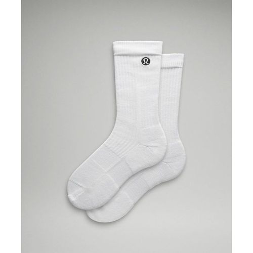 – Chaussettes Daily Stride Comfort ess – Blanc – Taille L - lululemon - Modalova