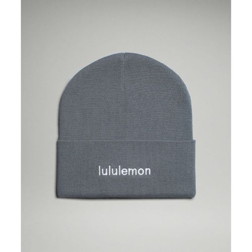 – Bonnet Warm Revelation Wordmark – Gris/Blanc - lululemon - Modalova