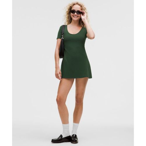 – Robe Align à manches courtess – Vert – Taille 0 - lululemon - Modalova