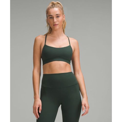 – Soutien-gorge Flow Y Nulu Maintien léger, bonnets A à Cs – Vert – Taille 14 - lululemon - Modalova