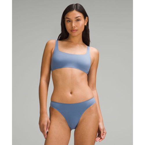 – Soutien-gorge Wundermost à encolure arrondie et fines bretelles en Ultra Soft Nulu Bonnets A à Ds – Bleu – Taille 12 - lululemon - Modalova