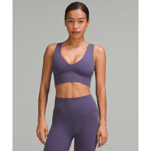 – Soutien-gorge Align encolure en V Maintien léger, bonnets C et Ds – Violet – Taille 10 - lululemon - Modalova