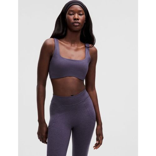 – Soutien-gorge imitation daim doux Maintien léger, bonnets B/Cs – Violet – Taille L - lululemon - Modalova