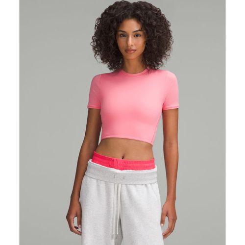 – T-Shirt court à col ronds – Rose – Taille M - lululemon - Modalova