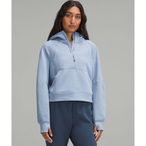 – Sweat à capuche Scuba Oversized demi-zippés – Blue/Pastel – Taille M/L - lululemon - Modalova