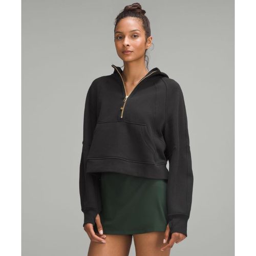 – Sweat à capuche Scuba Oversized demi-zippés – Noir/ – Taille M/L - lululemon - Modalova