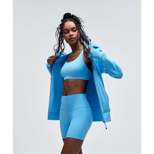 – Sweat à capuche Scuba zippés – Bleu – Taille 2 - lululemon - Modalova