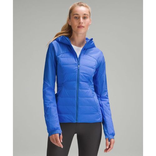 – Veste à capuche Down For It Alls – Bleu – Taille 0 - lululemon - Modalova