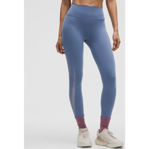 “ Legging Wunder Train taille haute Ã  bandess â€“ 64 cm â€“ Taille 12 - lululemon - Modalova