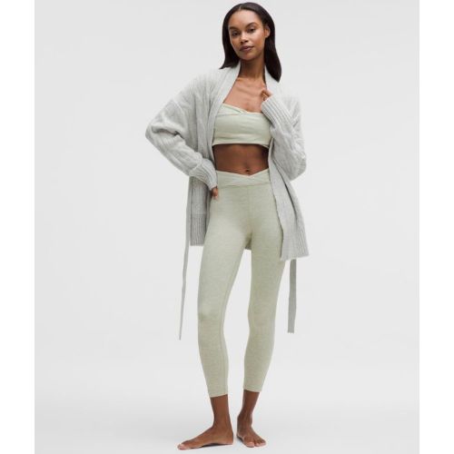 “ Legging Softy Suedey Ã  taille croisÃ©es â€“ 64 cm â€“ Vert/Blanc/Pastel â€“ Taille 12 - lululemon - Modalova