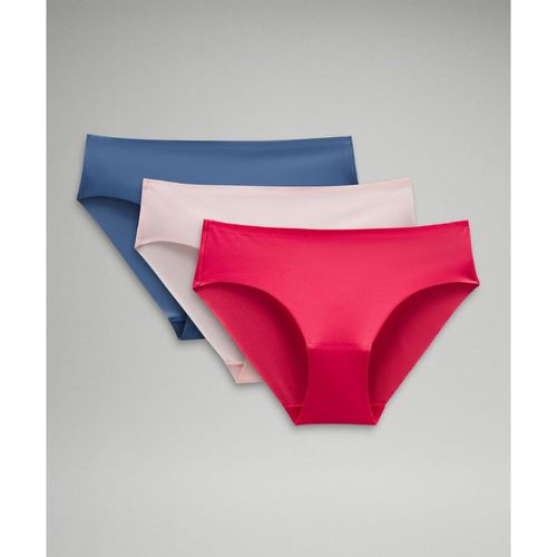 – Culotte bikini InvisiWear taille mi-haute Trios – Blue/Rose – Taille M - lululemon - Modalova