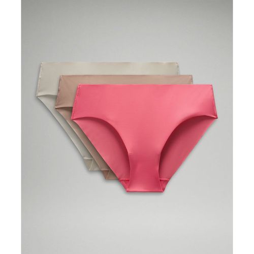 – Culotte bikini InvisiWear taille mi-haute Trios – Rose – Taille M - lululemon - Modalova