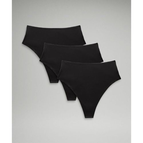 – String Wundermost taille haute en Ultra-Soft Nulu Lot de 3s – Taille L - lululemon - Modalova