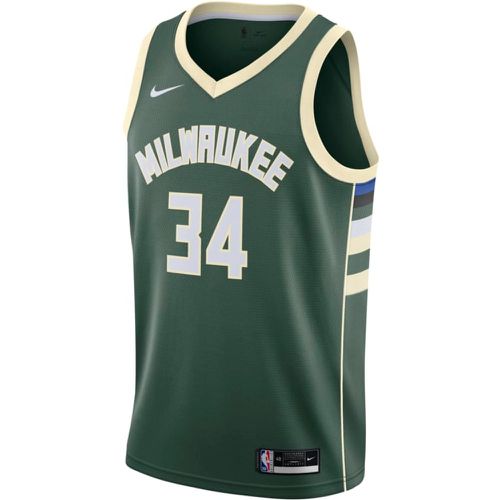 Maillot NBA Swingman Giannis Antetokounmpo Bucks Icon Edition 2020 - Nike - Modalova