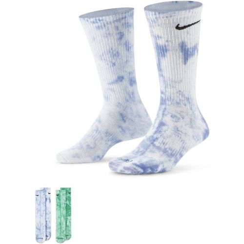 Chaussettes mi-molletépaisses à motif tie-dye Everyday Plus (2 paires) - Nike - Modalova