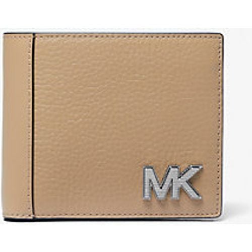 MK Portefeuille compact Hudson en cuir - - Michael Kors - Michael Kors Mens - Modalova