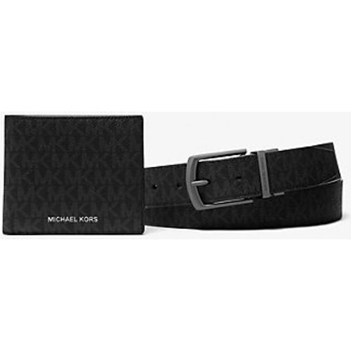 MK Coffret cadeau portefeuille et ceinture avec logo Signature - - Michael Kors - Michael Kors Mens - Modalova