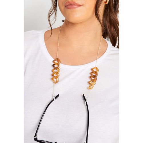 Brown Chunky Sunglasses Chain, Grande Taille & Courbes - Yours - Modalova
