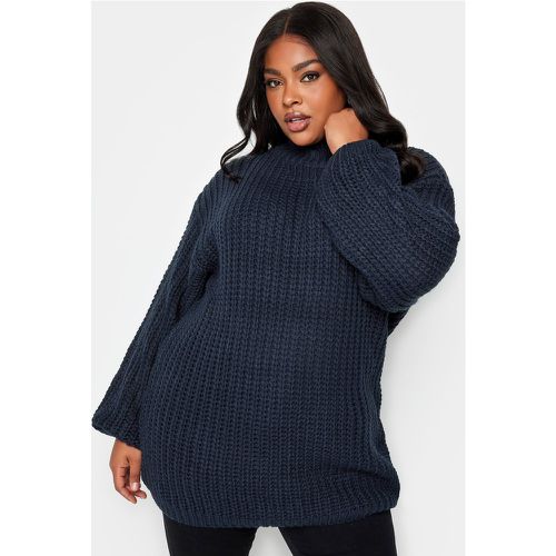 Pull Marine Oversize En Maille , Grande Taille & Courbes - Yours - Modalova