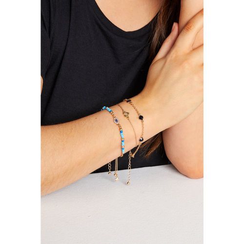 Lot De 3 Bracelets & Bleus Perles - Yours - Modalova