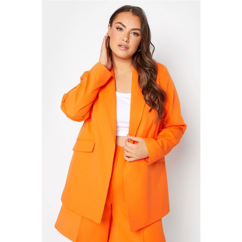 Blazer Flashy Manches Longues , Grande Taille & Courbes - Yours - Modalova