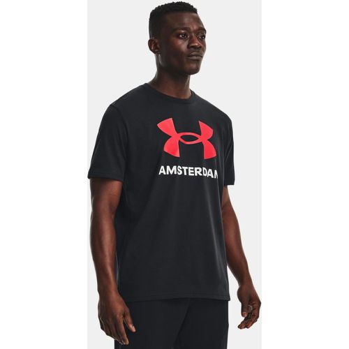 Tee-shirt Amsterdam City / Blanc / Rouge L - Under Armour - Modalova