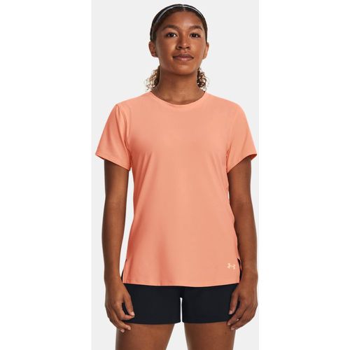 Tee-shirt Iso-Chill Laser Bubble Peach / Bubble Peach / réfléchissant M - Under Armour - Modalova