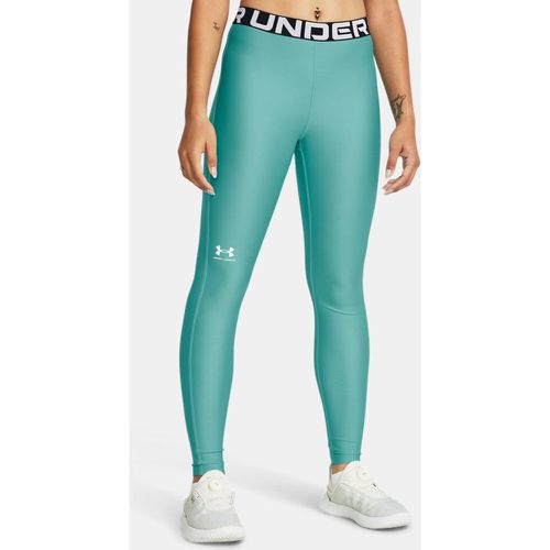 Legging HeatGear® Radial Turquoise / Blanc M - Under Armour - Modalova