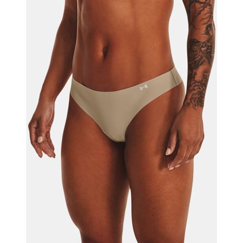 Lot de 3 strings Pure Stretch Beige / Beige / Blanc L - Under Armour - Modalova