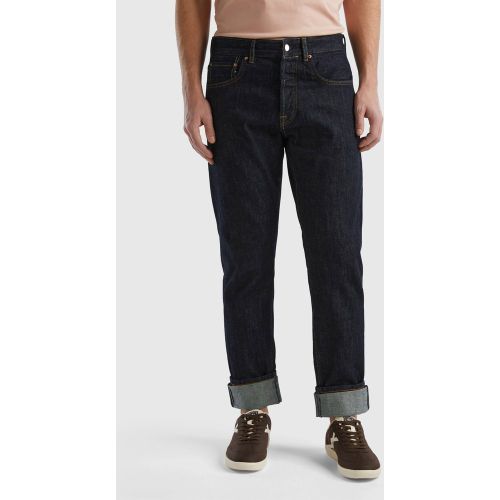 Benetton, Jeans En Denim Selvedge, taille 28, Noir - United Colors of Benetton - Modalova