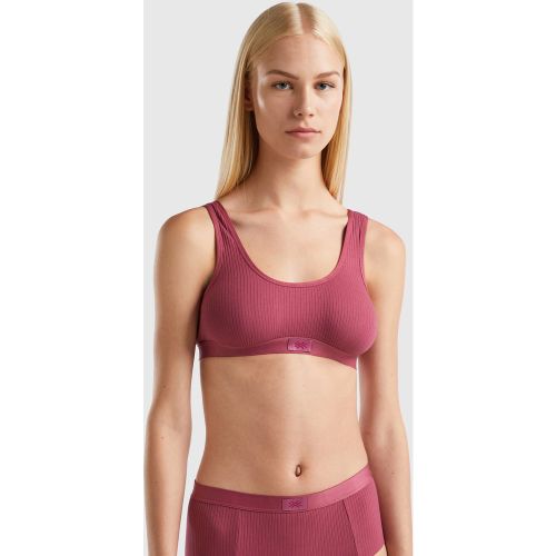 Benetton, Brassière À Bords-côtes, taille 100, - United Colors of Benetton - Modalova