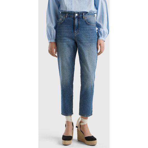 Benetton, Jeans Cropped Taille Haute, taille 27, Bleu - United Colors of Benetton - Modalova